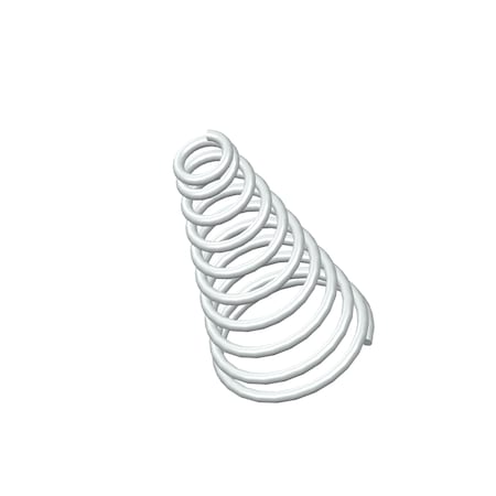 Approved Vendor Taper Spring, Lo= 0.75 , So= 0.281 , W= 0.051 G309989560